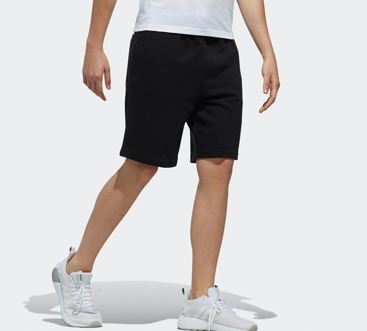 Мужские шорты adidas neo (черный) — фото 7