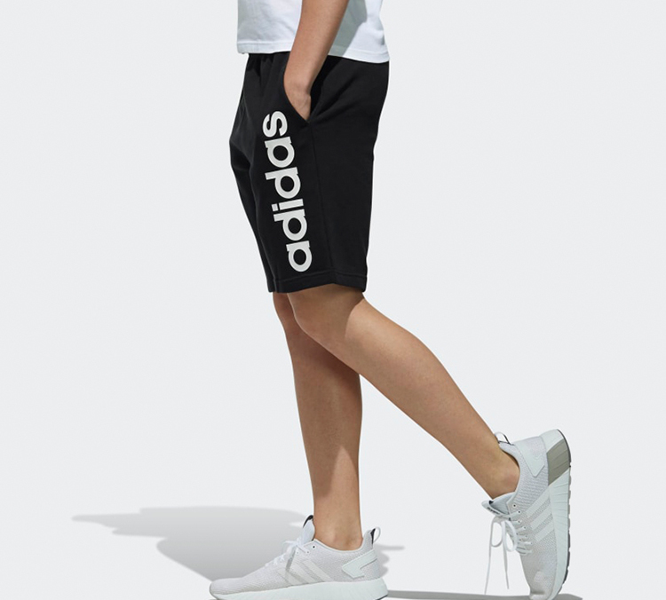 Мужские шорты adidas neo (черный) — фото 6