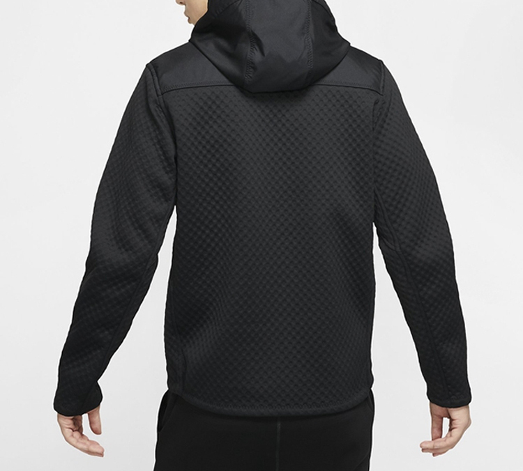 Мужская куртка Nike Therma (черная) — фото 4