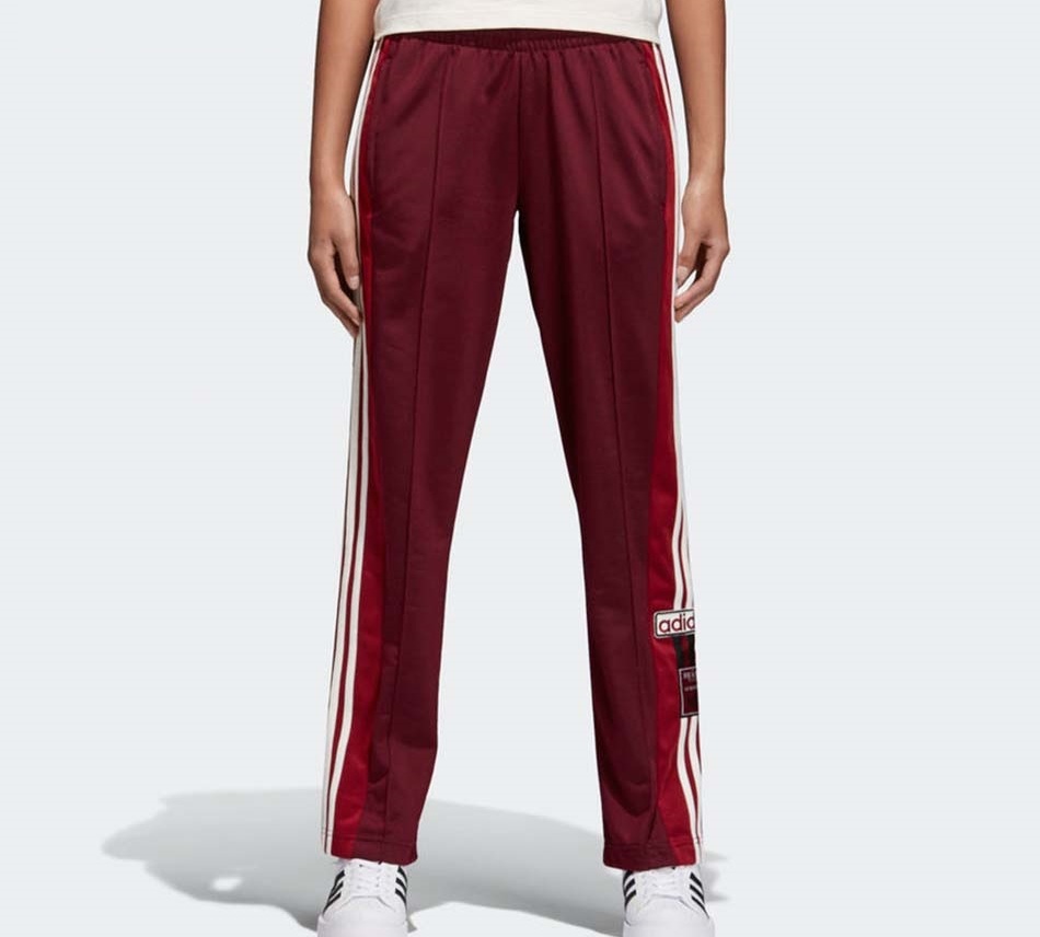 Adidas Originals Sports Pants Women’s Burgundy Moderate