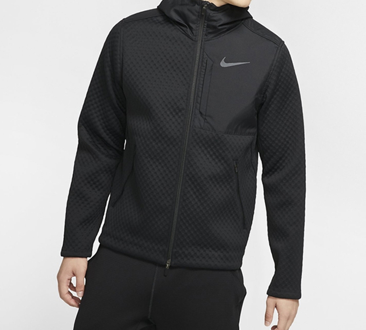 Мужская куртка Nike Therma (черная) — фото 3