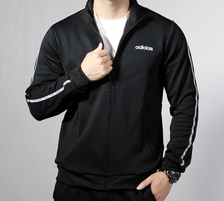 Мужская куртка adidas (черная) — фото 4