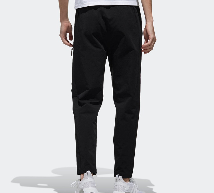 Мужские штаны adidas neo M Cs Tp Woven (черные) — фото 3