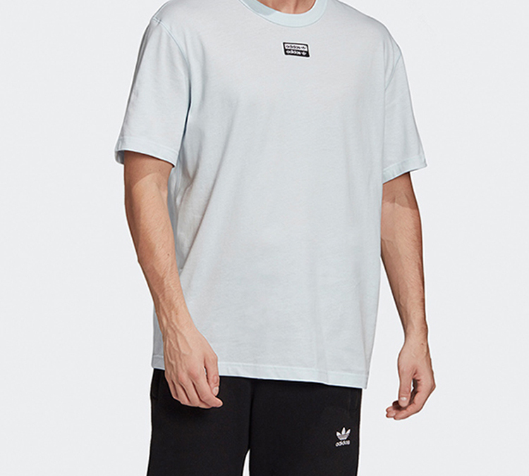 Мужская футболка adidas originals T (черный) — фото 3