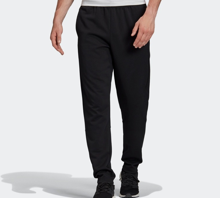 Мужские штаны adidas Plain (черные) — фото 3