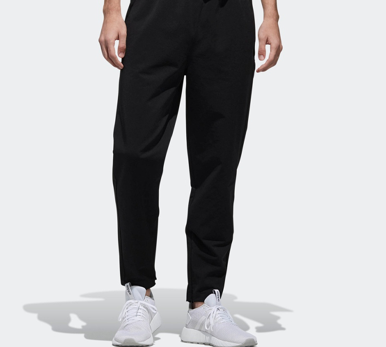 Мужские штаны adidas neo M Cs Tp Woven (черные) — фото 4