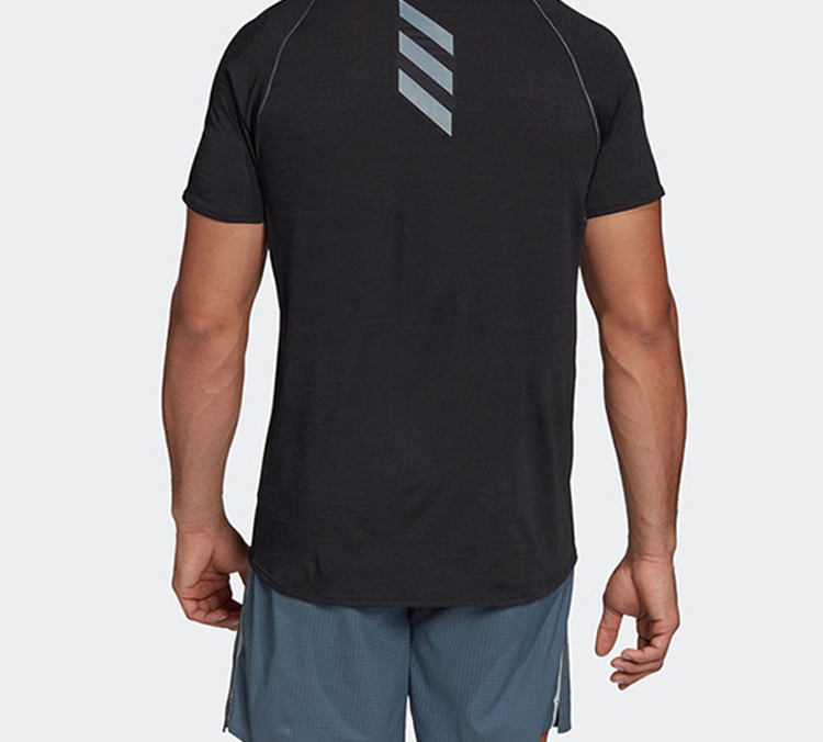 Adidas Runner Running T Shirt Men’s Black