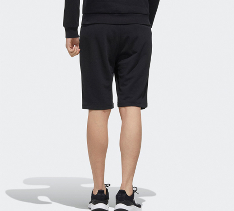 Мужские шорты adidas neo (черные) — фото 6