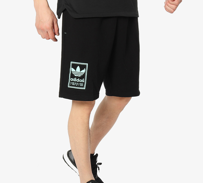 Мужские шорты adidas originals (черные) — фото 3