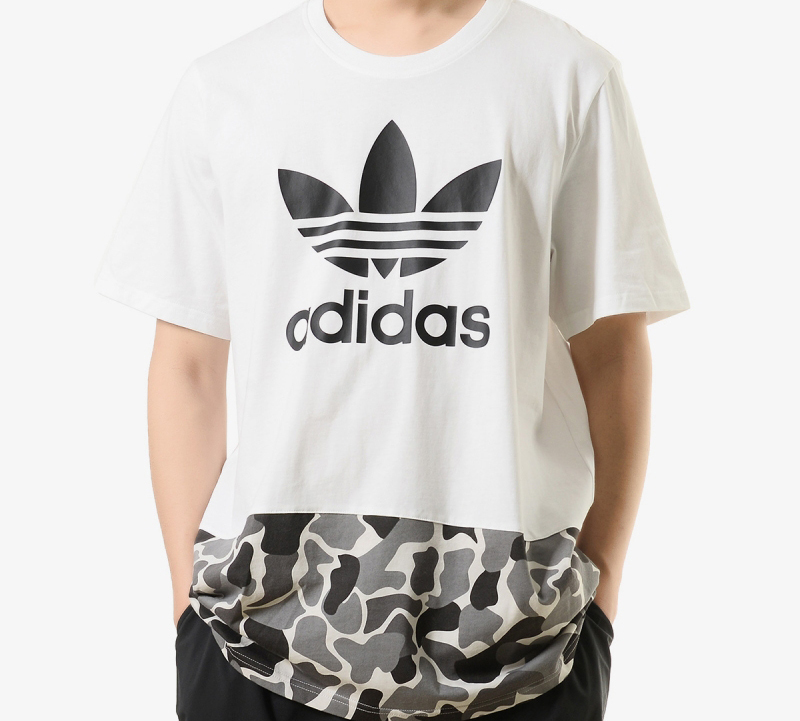 Мужская футболка adidas originals s T (белая) — фото 3