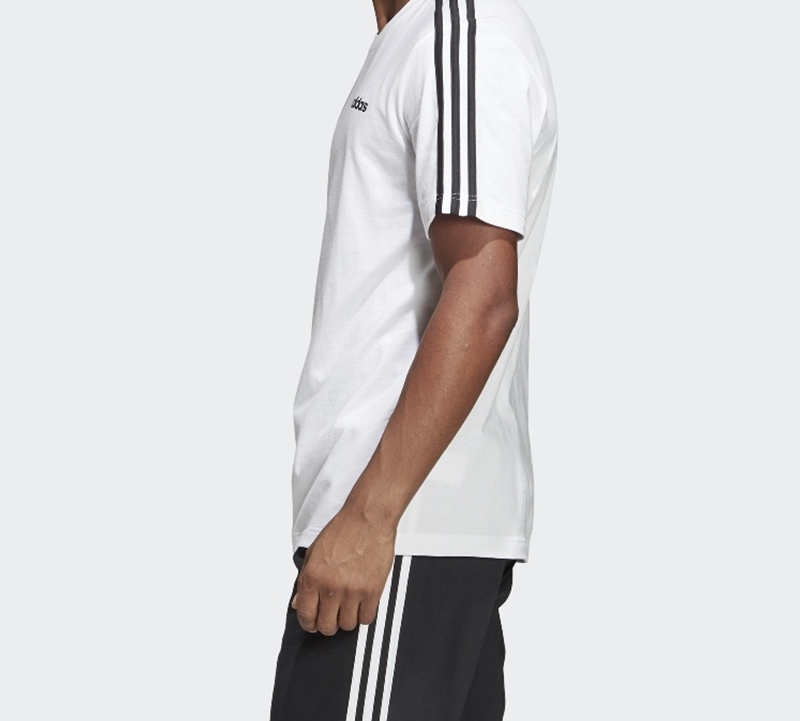 Мужская футболка adidas T (белый) — фото 5