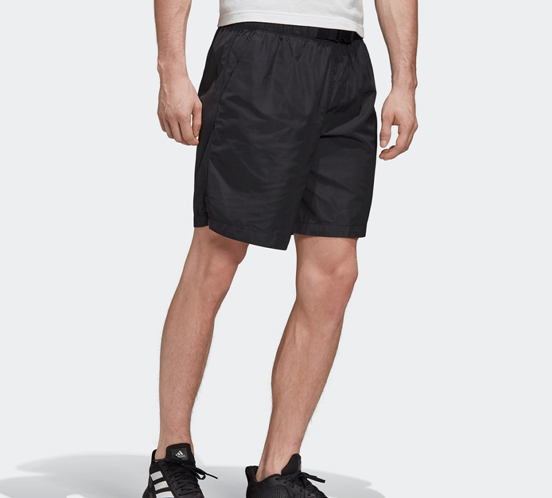 Мужские шорты adidas M tech shorts (черные) — фото 5