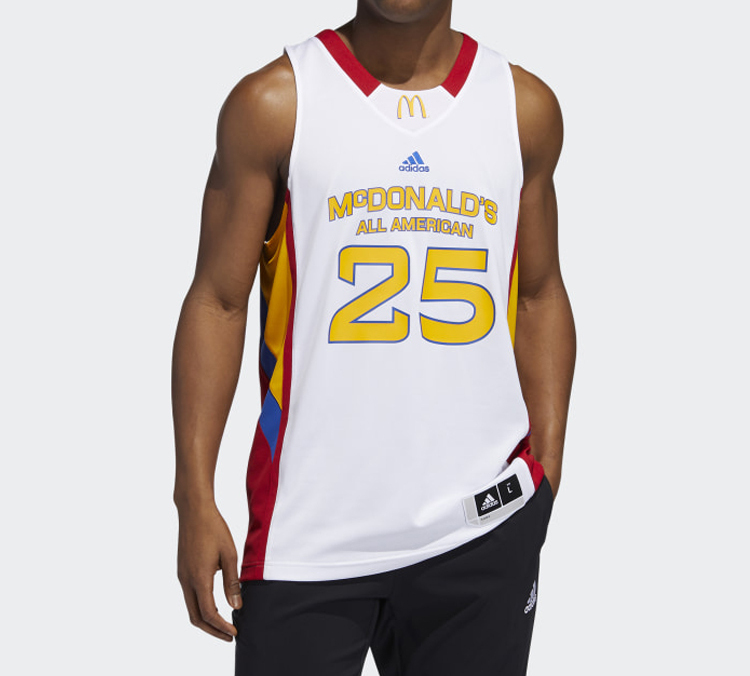 Adidas Basketball Jerseys Men’s White Moderate Bib & Brace