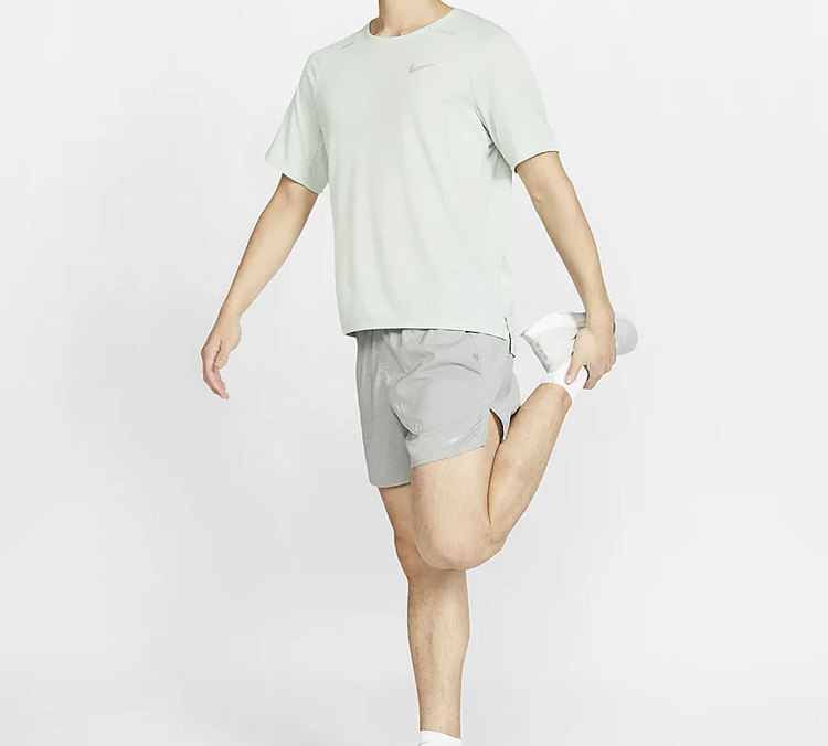 Nike Running T Shirt Men’s Light Green