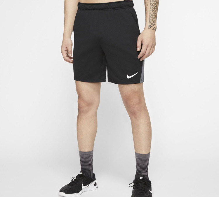 Мужские шорты Nike Dri-FIT (черные) — фото 3