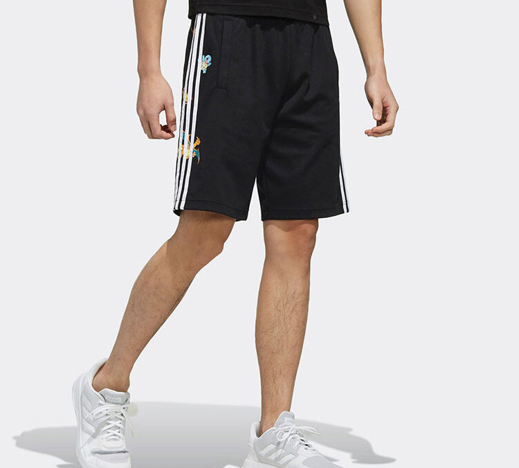 Мужские шорты adidas neo (черные) — фото 6