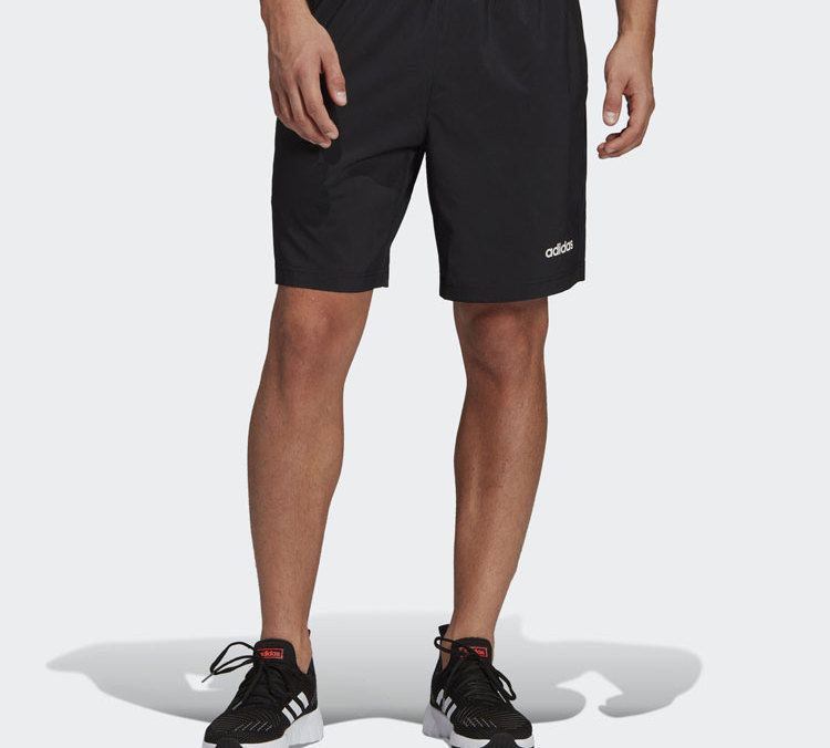 Мужские шорты adidas D2M COOL SHO WV (черные) — фото 5