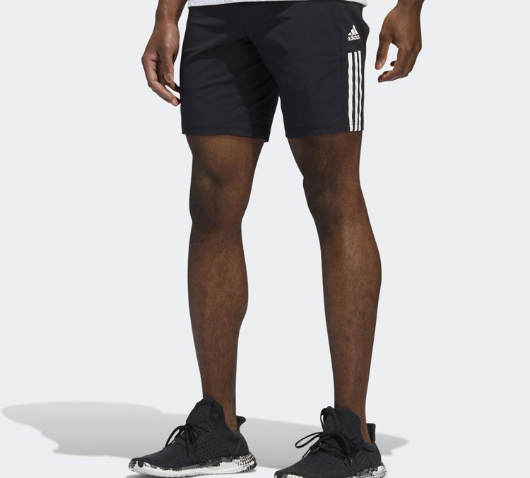 Мужские штаны adidas M Short 3S Slim (черные) — фото 3