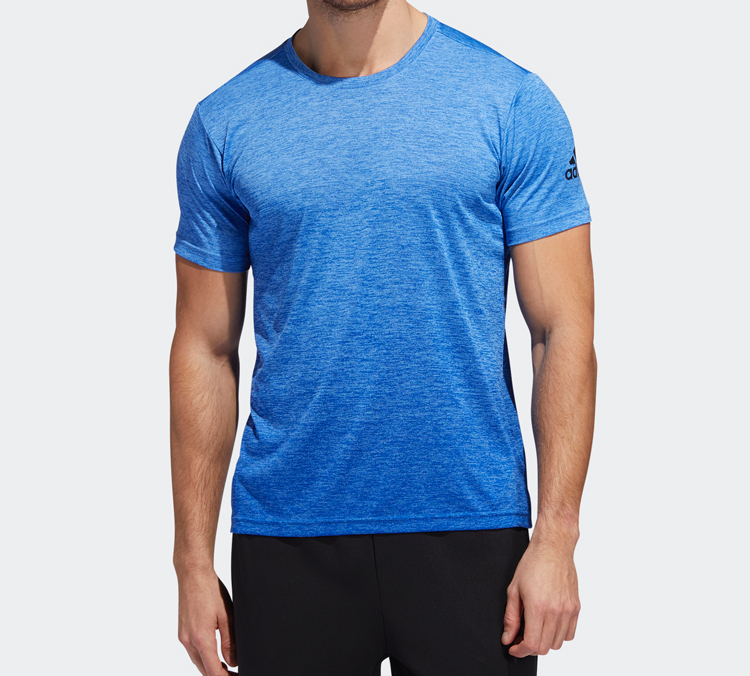 Мужская футболка adidas T (синий) — фото 3