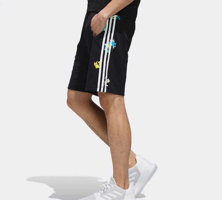 Мужские шорты adidas neo (черные) — фото 5