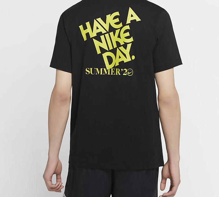 Мужская футболка Nike (черная) — фото 4
