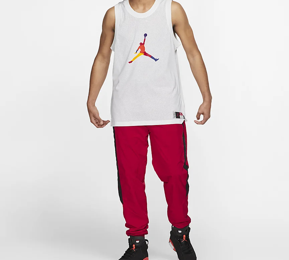 Jordan Basketball Jersey Men’s White