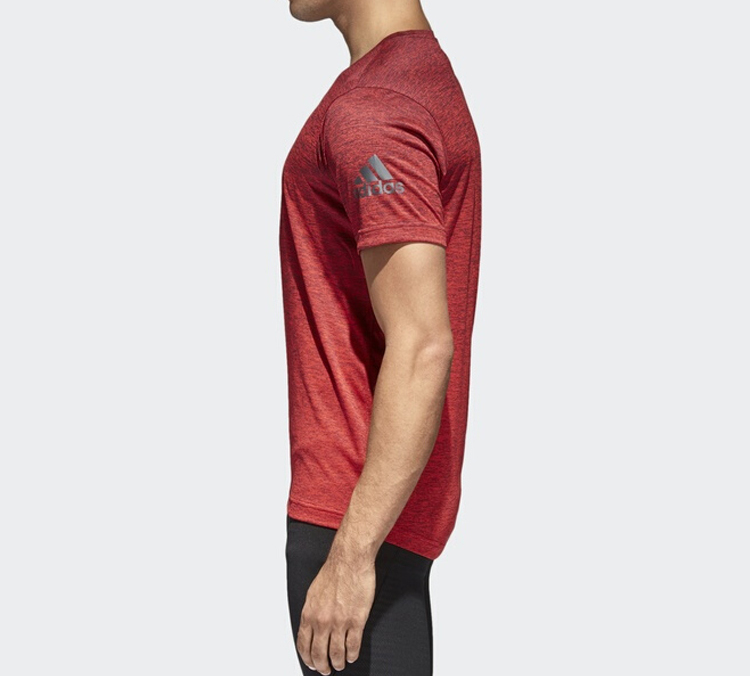 Мужская футболка adidas FreeLift gradi (красная) — фото 4