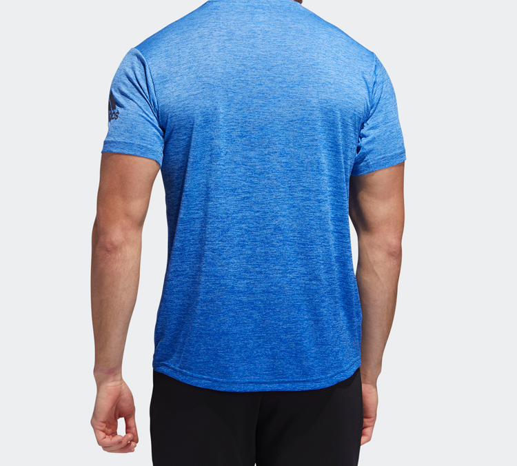 Мужская футболка adidas T (синий) — фото 4