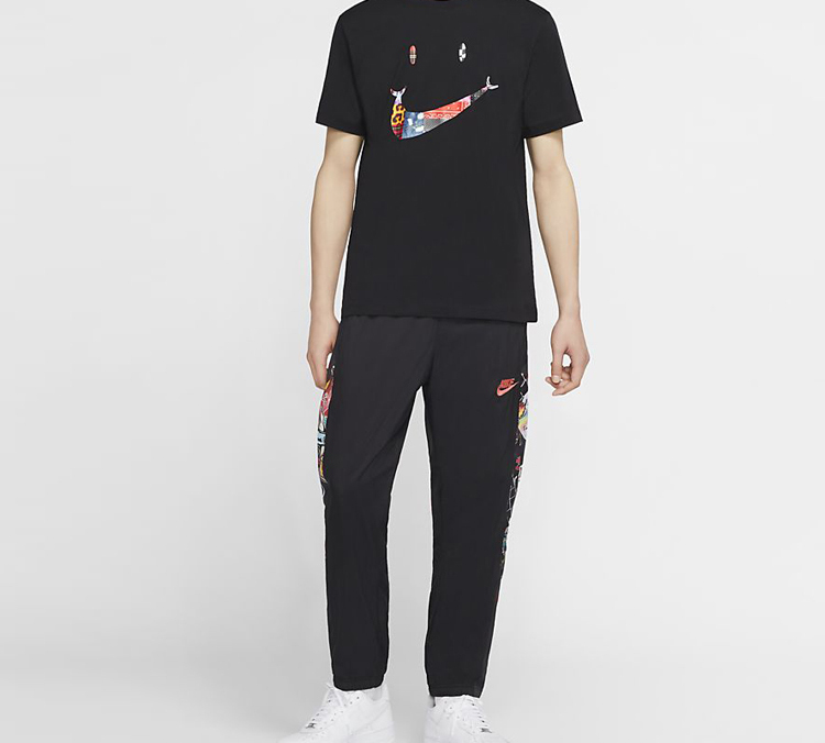 Мужская футболка Nike (черная) — фото 5