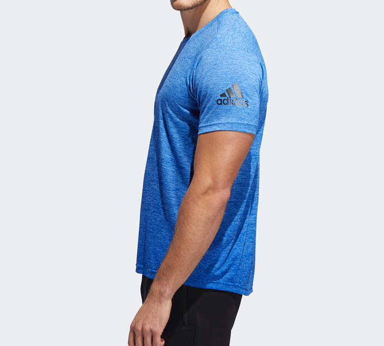 Мужская футболка adidas T (синий) — фото 5