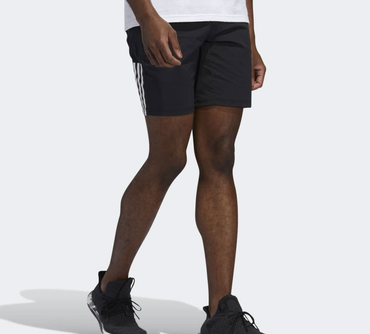 Мужские штаны adidas M Short 3S Slim (черные) — фото 6