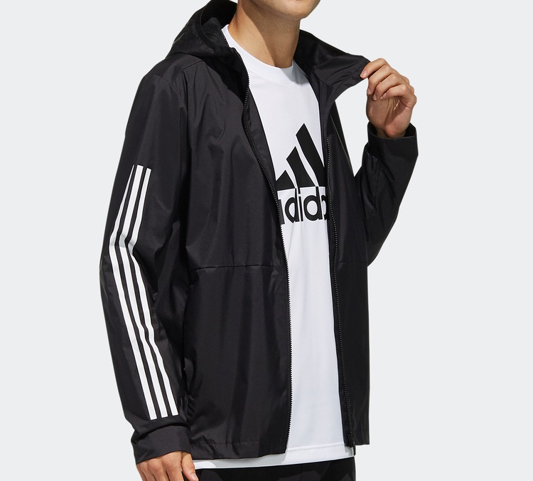Мужская куртка adidas (черный) — фото 5