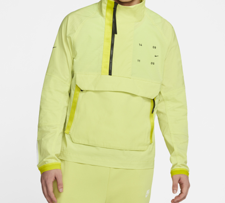 Мужская куртка Nike Sportwear Tech Pack (ярко-зеленая) — фото 5