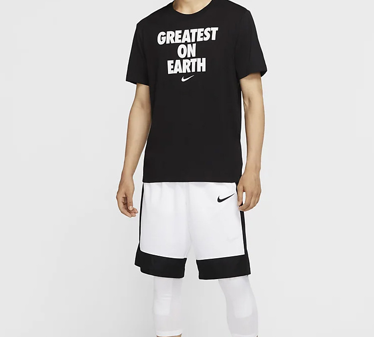 Мужская футболка Nike GREATEST ON EARTH (черная) — фото 4