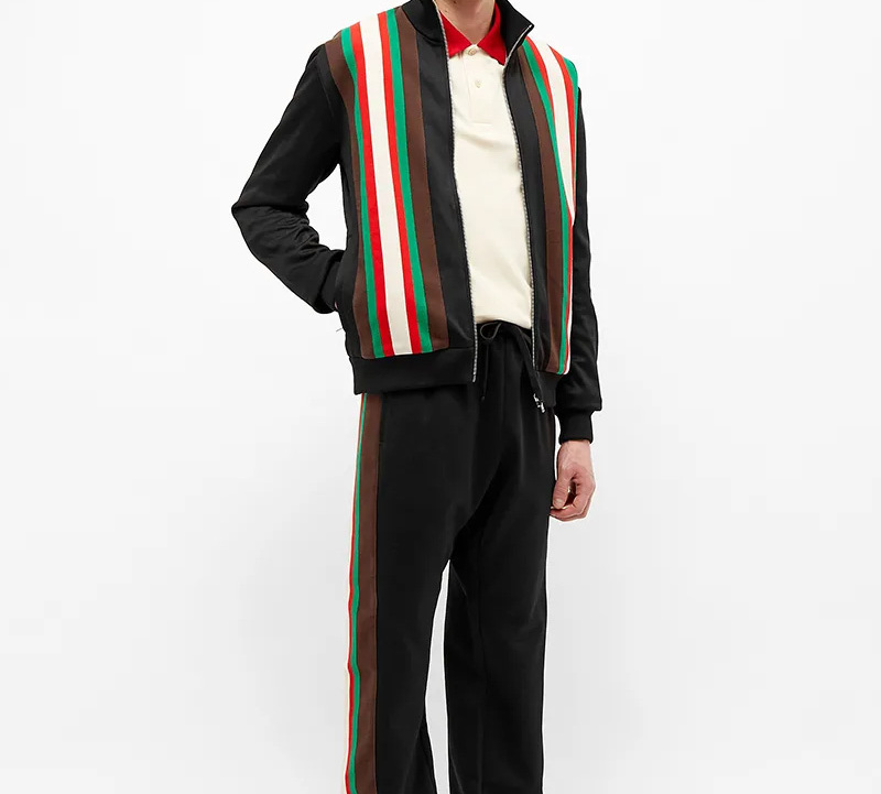 Мужская куртка Gucci (черная) — фото 2