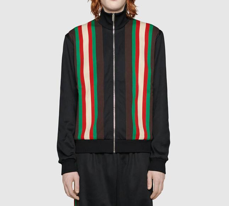 Мужская куртка Gucci (черная) — фото 5