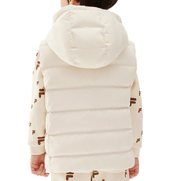 Жилетка Fila KIDS ORIGINALE (бежевая) — фото 4