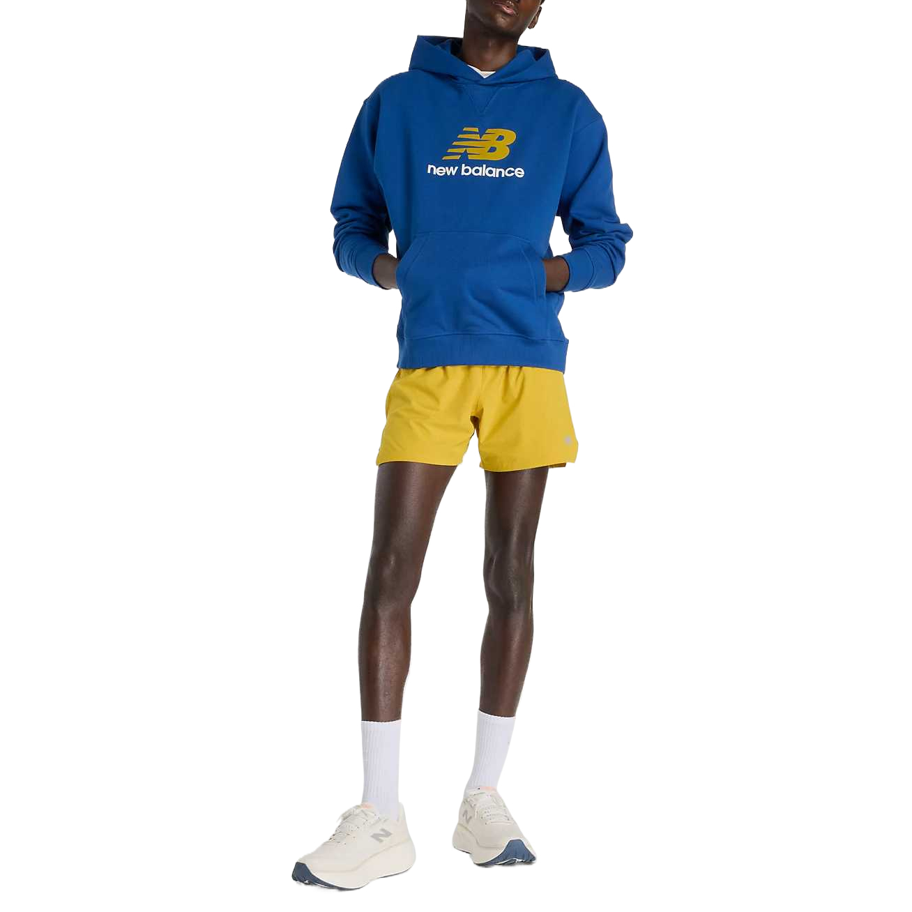 New Balance NB RC Short 5′ Sports Shorts Men’s Yellow