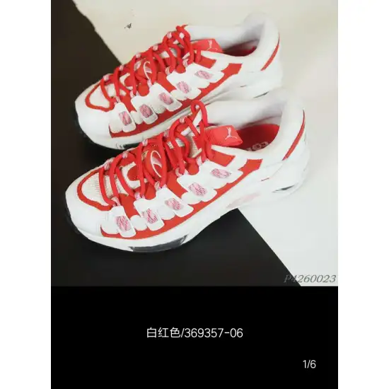 PUMA Cell Endura Basketball Shoes Women's Low-top White/Red