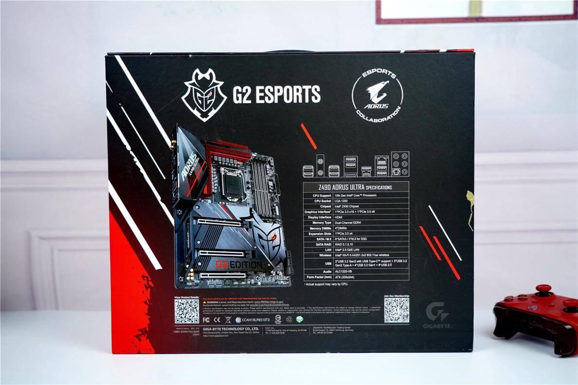 为信仰而生,为梦想而战-技嘉Z490 G2定制联名版主板分享