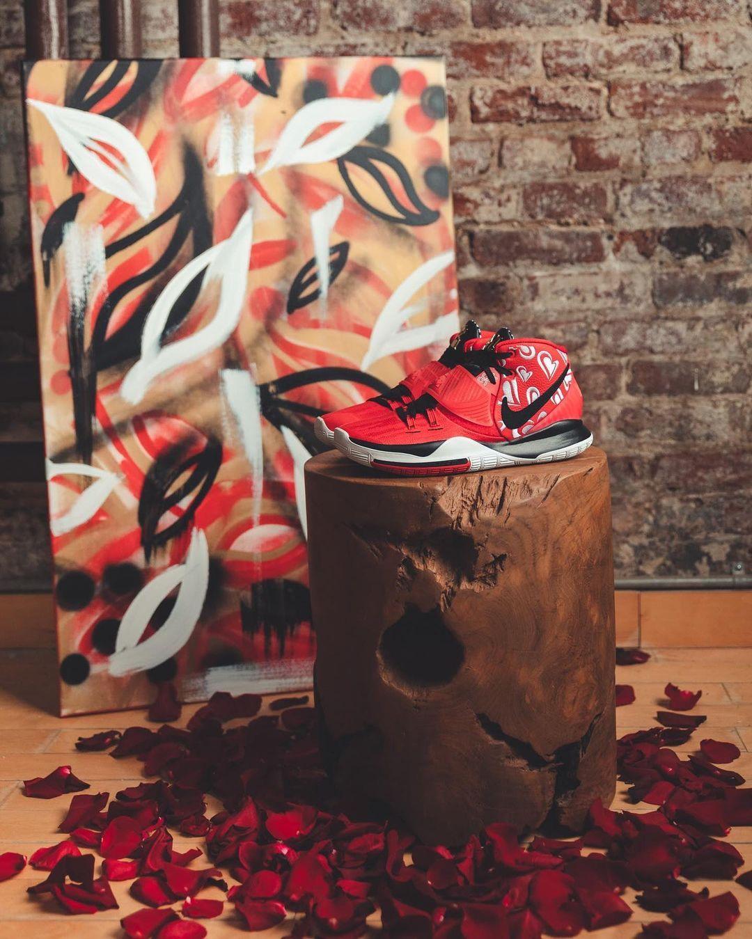 限量2006双,红色Sneaker Room x Nike KYRIE 6 “MOM”正式亮相