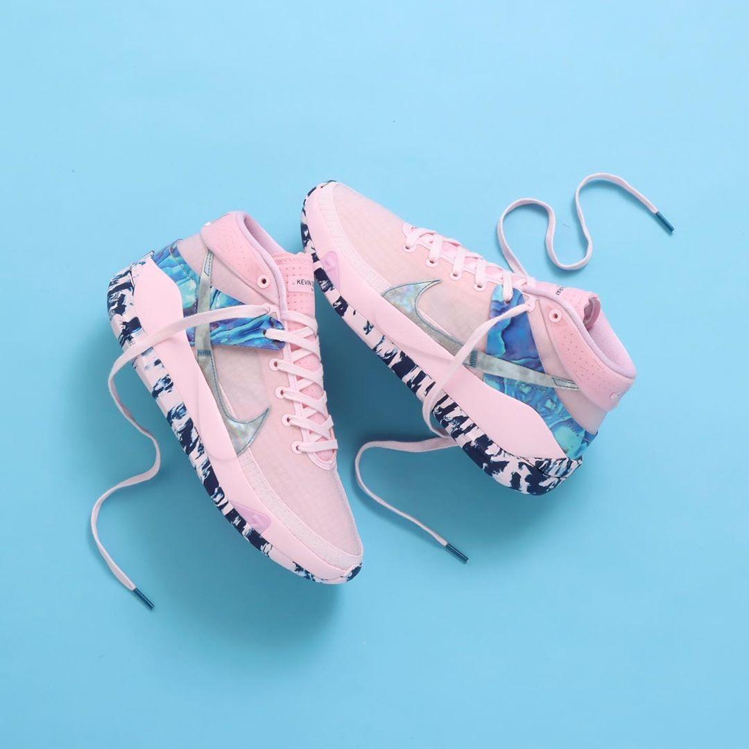 实拍预览Nike KD13 EP “Aunt Pearl”
