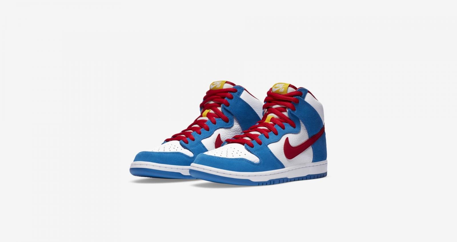 白/清透蓝/大学红色Nike SB Dunk High Pro ISO即将登陆大中华地区SNKRS