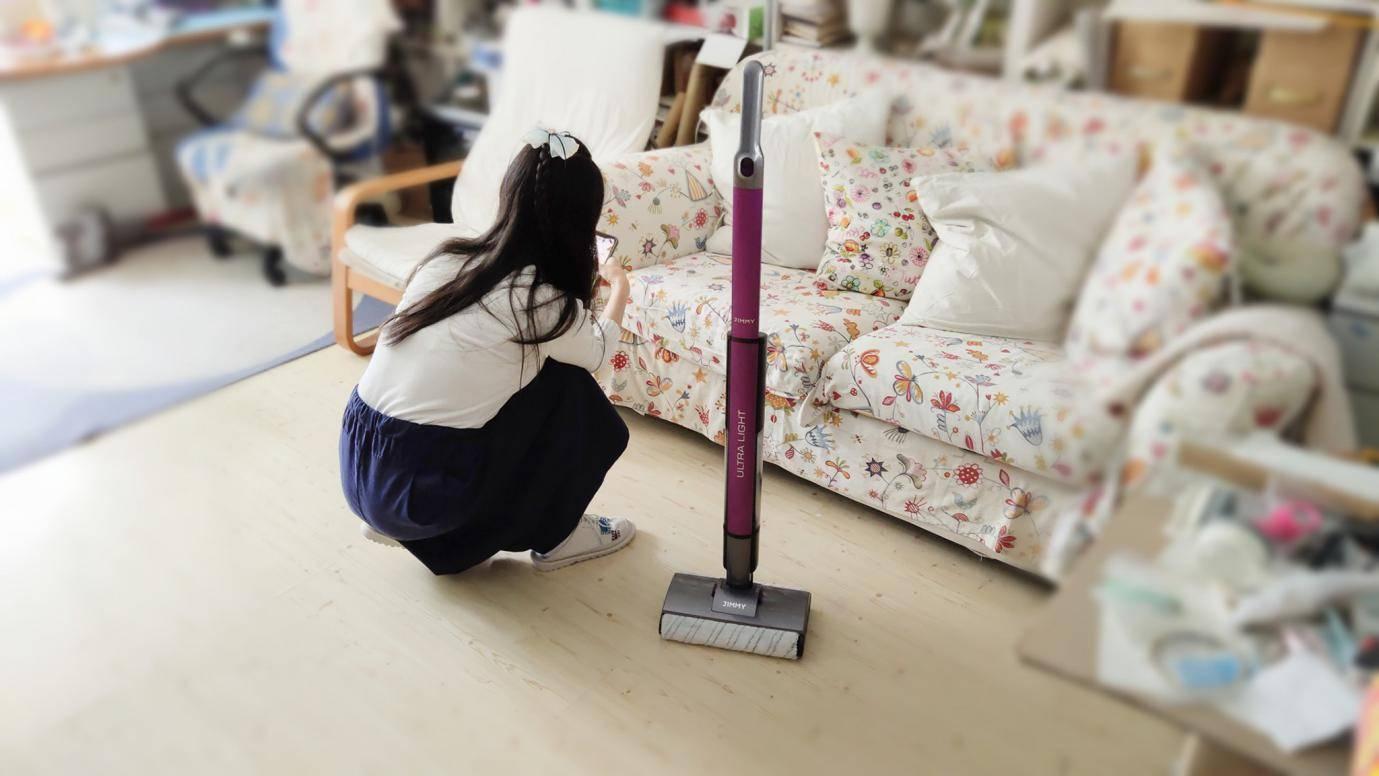 入手吉米洗地机W7一洗净,十分钟轻松拖完三室二厅