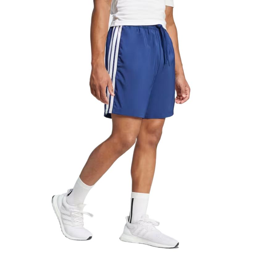 Adidas Free Shipping With AdiClub Essential 3 Stripes Single Jersey Shorts 10 Inch