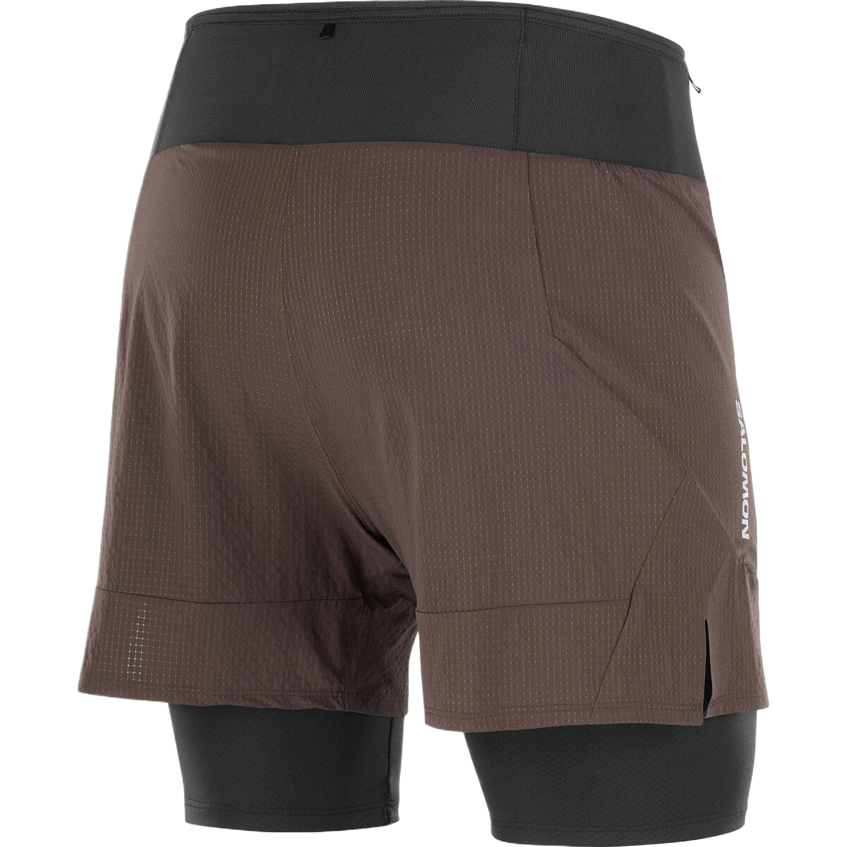 SALOMON Sports Shorts Men’s Dark Brown/Black