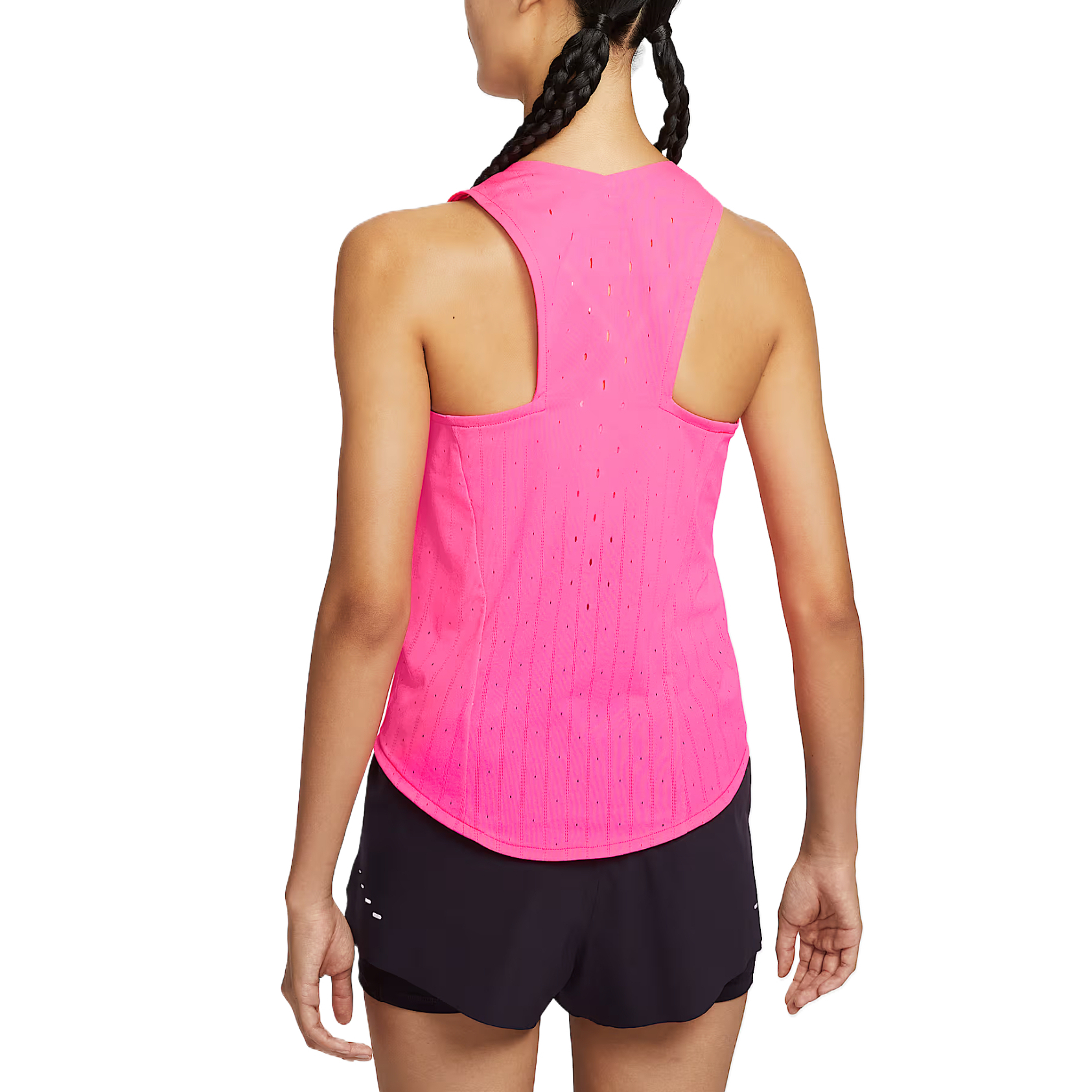 Nike V-neck perforated top