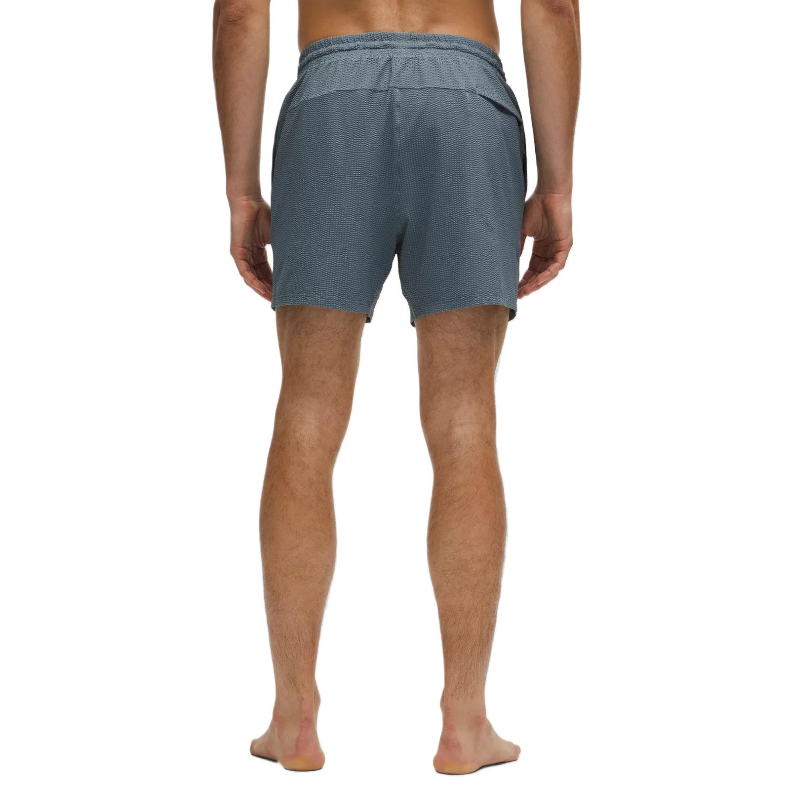 Lululemon Textured Swim Short Linerless Sports Shorts 5′ Men’s