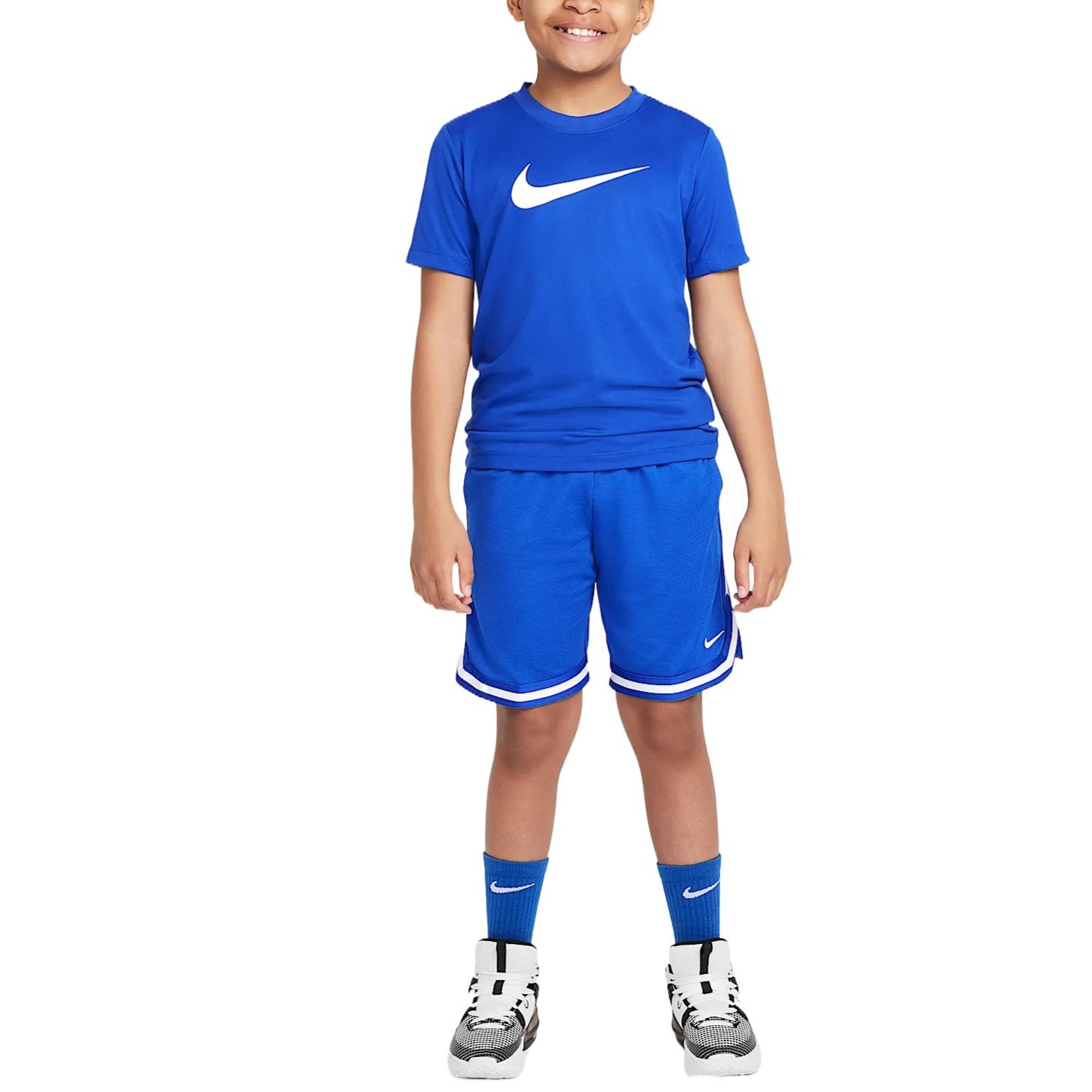 Детские шорты Nike DRI-FIT DNA (синие) — фото 4