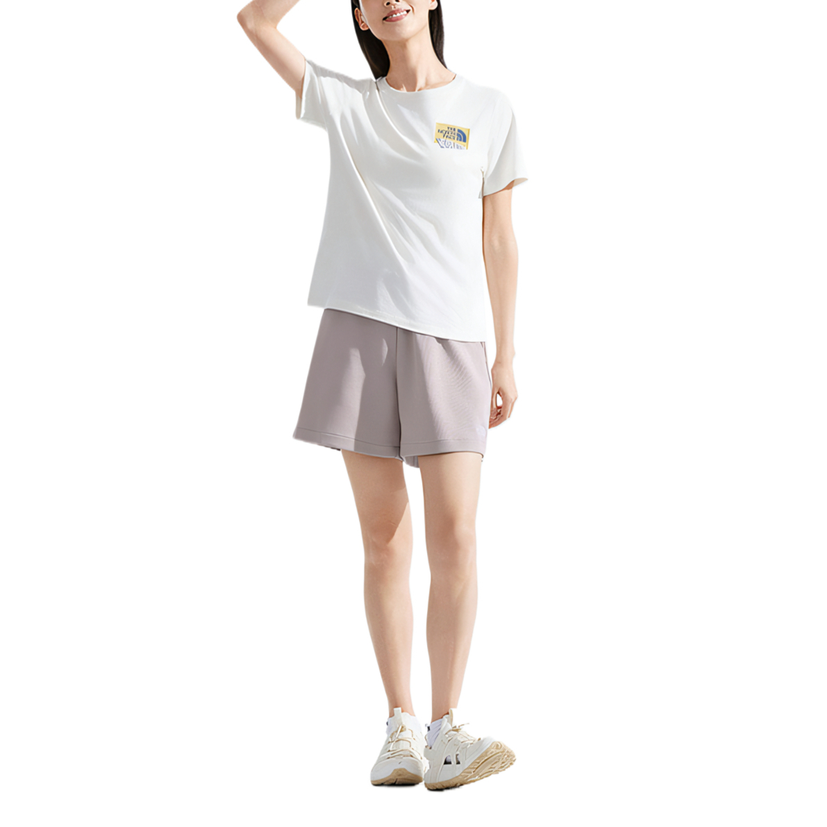 THE NORTH FACE Sports Shorts Women’s Moon Shadow Gray